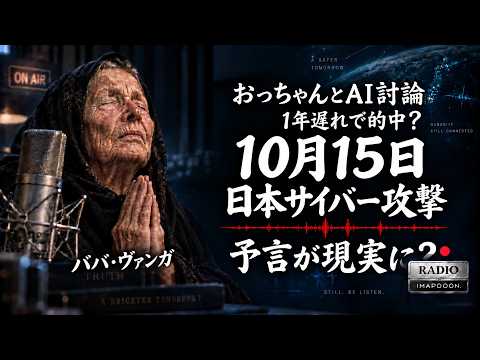 【おっちゃんとAI討論】1年遅れで的中!? ババ・ヴァンガの『日本サイバー攻撃予言』が現実になり始めた?…チャットGPT-LIVE
