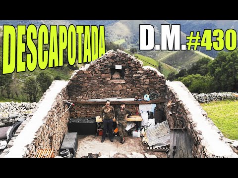 Restaurando una CABAÑA ABANDONADA de más de 100 AÑOS 21 🏠 Fuera el tejado - Detección Metálica 430