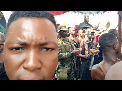 Otumfour at Nkoranzahemaa funeral⚰️