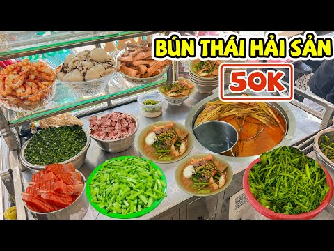 Bún Thái Hải Sản 50K Kiểu Hong Kong Ẩn Mình Trong Chung Cư Cũ Quận 3 Ngon Không Ngờ