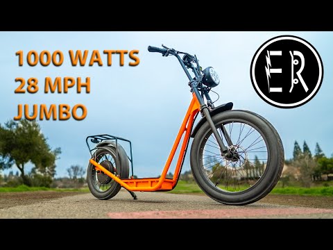 Eunorau Jumbo review: NOT YOUR AVERAGE ELECTRIC SCOOTER!!!