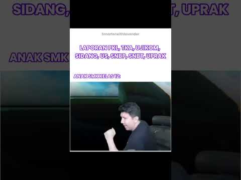 POV: Anak SMK kelas 12 #SMA #SMK #pov