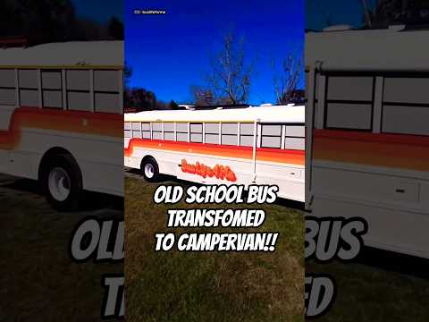 Couple Turns an Old School Bus into Their Off-Grid Paradise Home 💫