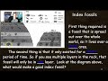 Index Fossils and Geological Time
