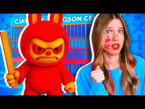 ESCAPA DEL LABUBU ROJO MALVADO!! 🔴⚠️‼️ (Obby)