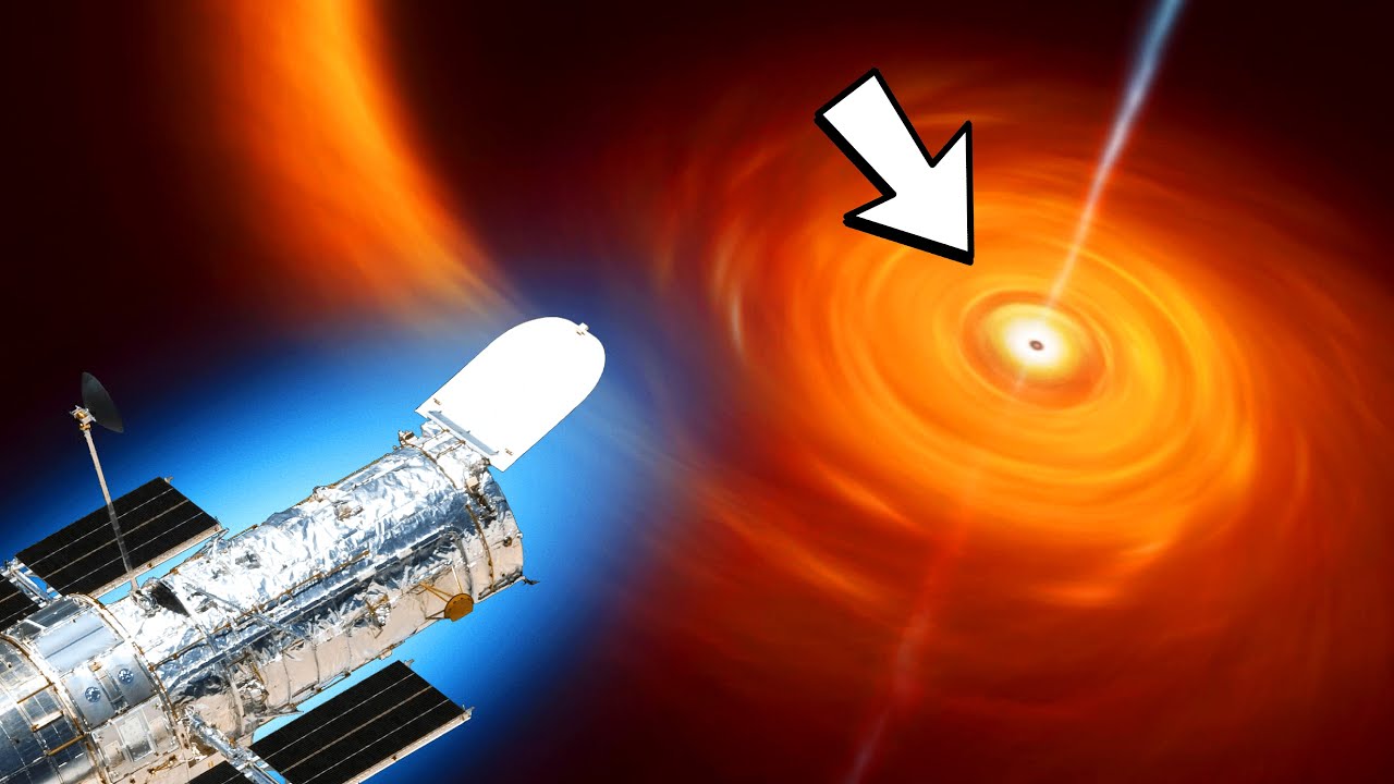 Hubble Watches Black Hole Twist A Whole Star