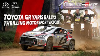 Sumatra Utara Rally: Toyota GR's Thrilling Motorsport Victory!