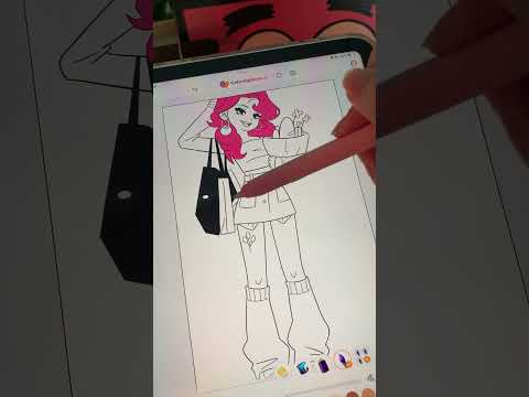 Boring day?Let flowing colors ‘reset’ your mood—more calming than scrolling!#ColoringApp#RelaxingApp