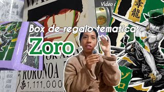 🟢¿Estas misio? Aquí una idea, cajita de regalo de Zoro🟢