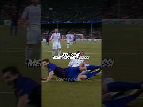 Saat Messi Dibuat Frustasi oleh Alessandro Nesta
