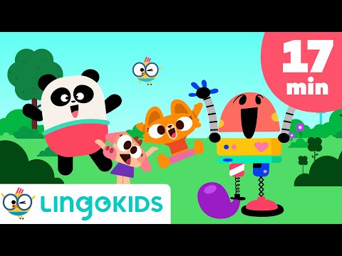 PLAYTIME SONGS FOR KIDS 🌿💃🙌 It's Time to Move Outdoors with Lingokids