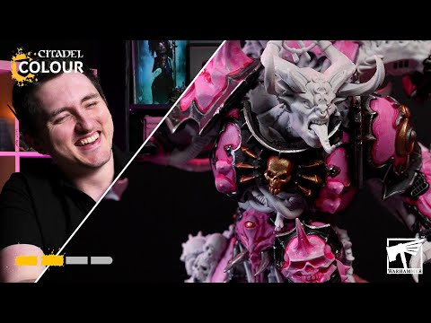 How To Paint: Chaos Pink | Intermediate | Warhammer 40,000