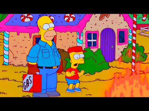 Bart y Homero provocan un incendio LOS SIMPSONS CAPÍTULOS COMPLETOS