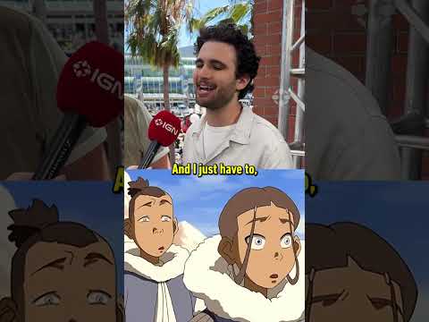 What Aang's voice actor sounds like now #sdcc
