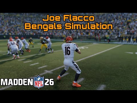 Joe Flacco Cincinnati Bengals Madden 26 Simulation 