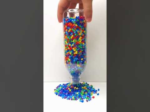 ✨ Satisfying Beads Pouring – Colorful Relaxing ASMR 😍🌈#marriageproposals #viralshort