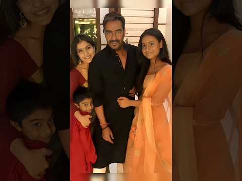 Ajay Devgan with his beautiful wife Kajol #ajaydevgan #shorts #ytshorts