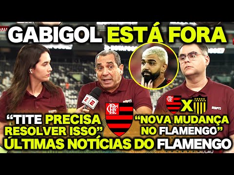 URGENTE! GABIGOL ESTÁ FORA! ZINHO RASGOU o VERBO no DEBATE sobre o FLAMENGO ! FLAMENGO X PEÑAROL