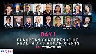 EUROPEAN CONFERENCE OF HEALTH AND HUMAN RIGHTS - First Day