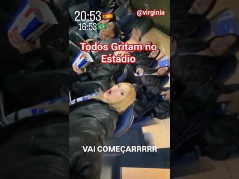Todos gritam no Estádio #shorts #virginiafonseca