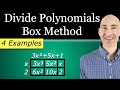 Polynomial Long Division Using the Box Method