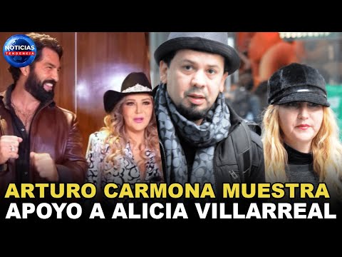 Arturo Carmona muestra apoyo a Alicia Villarreal