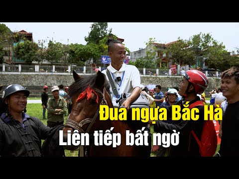 Nín thở xem "thần gió ngựa" lao vun vút ở trường đua ngựa Bắc Hà Lào Cai