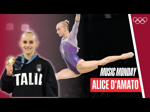 Alice D'Amato's floor routine “Mercy in Darkness" 😮‍💨🖤