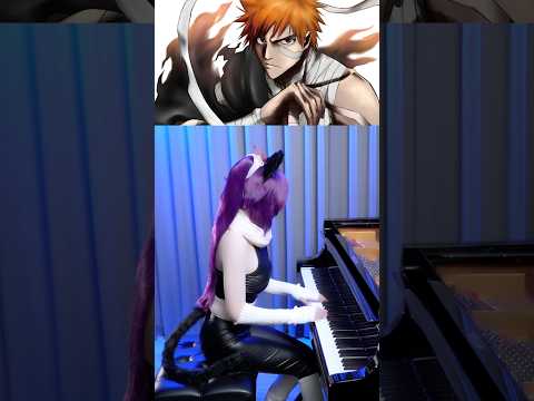 『Never Meant To Belong』The Most Nostalgic BLEACH Theme Piano Cover 🐈‍⬛Ru's Piano🐈‍⬛ #Piano #Shorts