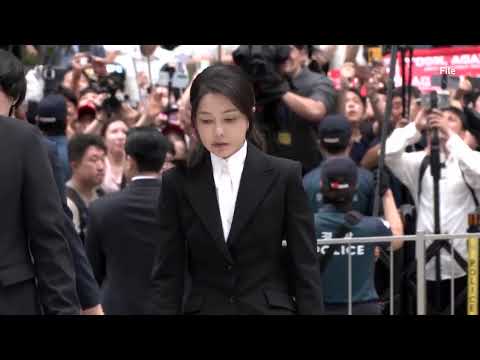 YouTube video thumbnail: South Korea's Former First Lady Jailed After Court Issues Warrant