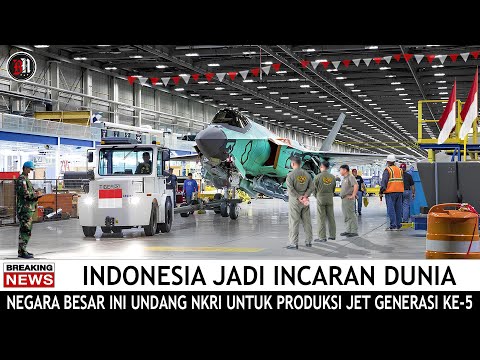 Indonesia Dapat Tawaran Gabung Produksi Bersama Jet Tempur Siluman Generasi Ke-5