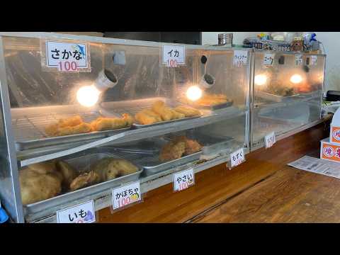 王道のサカナから変わり種のキャベツまで!そして孫六流の沖縄天ぷらの食べ方を教えます!【沖縄観光/那覇】