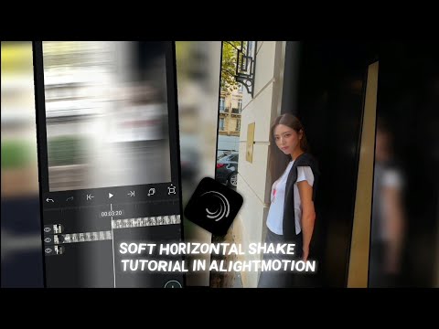 SOFT HORIZONTAL SHAKE IN ALIGHTMOTION TUTORIAL #fypシ゚viral #alightmotiontutorial #edit #shortsfeed