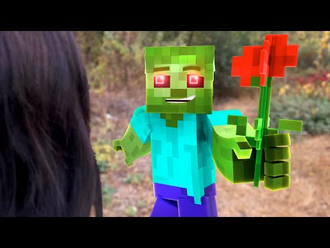 Zombo loves a Real Girl | What??? | Minecraft Animnation