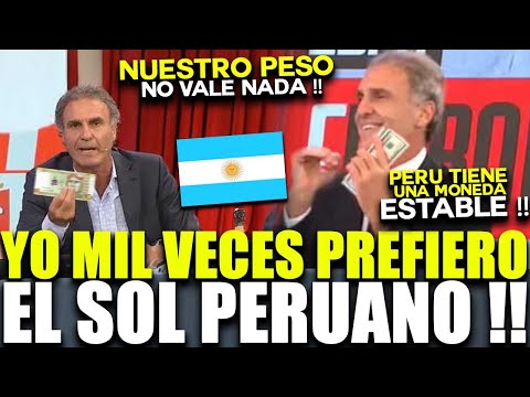 PRENSA ARGENTINA ASOMBRADA CON LA ESTABILIDAD DEL SOL PERUANO FRENTE AL PESO MEXICANO