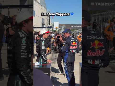 Max VerYappen and Kimi Yaponelli reporting for duty 🤣  #f1 #mercedesf1