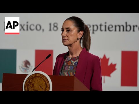 YouTube video thumbnail: Sheinbaum Demands Israel to Release Mexico Activists Aboard Flotilla Boats