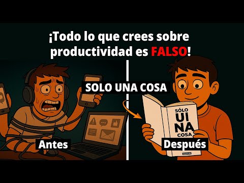 La Gran Mentira De La Productividad Moderna Que Arruina Tu Vida | Basado En El Libro 'Solo Una Cosa'