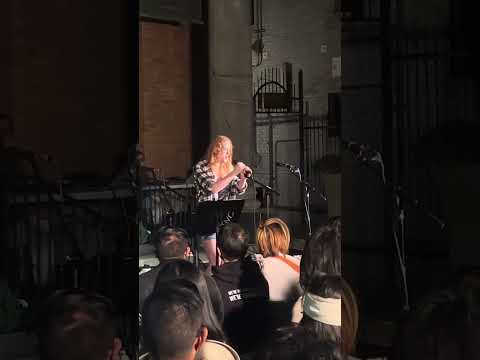 Singing my song “bunny girl”  to a live audience!