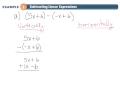 Adding and Subtracting Linear Expressions in 6th Grade Math