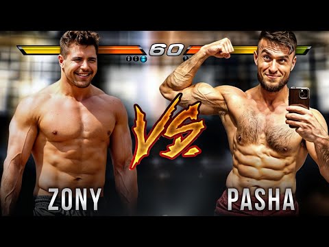 Pasha BICEPS vs ZONY | Porównanie Sylwetek i Wyników