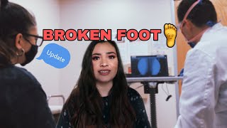 HOW I’M RECOVERING FROM A BROKEN FOOT 🦶😭