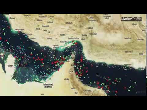Vessel tracker showing Strait of Hormuz as US, Iran reach peace deal