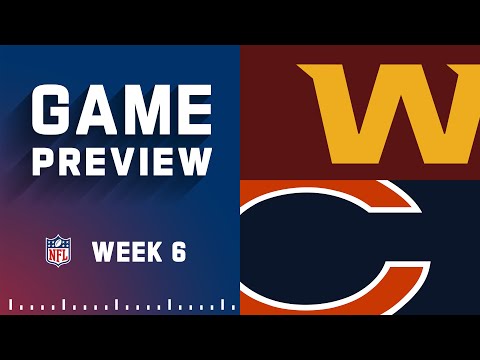 Washington Commanders vs. Chicago Bears | 2022 Week 6 Preview video clip
