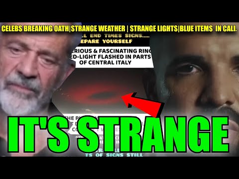 DRAKE & MEL GIBSON BREAK OATH | STRANGE WEATHER & LIGHTS |THE BLUE VAN MYSTERY✅