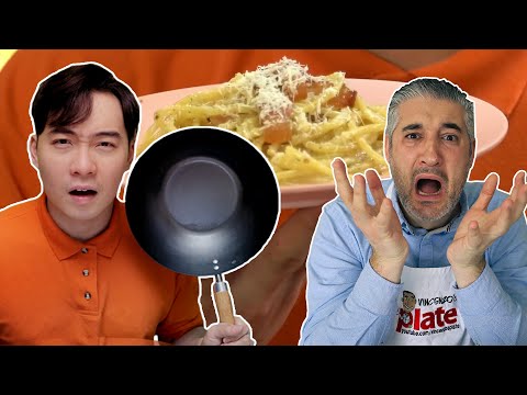 Italian Chef Reacts to UNCLE ROGER Spaghetti Alla Carbonara