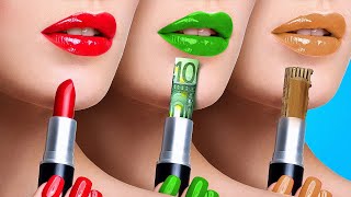 Défis bon marché contre défis coûteux ! 👑 Astuces incroyables pour se relooker