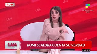 🙄 EN BENDITA NO SUELTAN A ROMI SCALORA