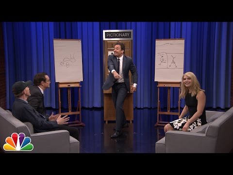 Claire Danes Draws A PERFECT Donald Trump While Playing Pictionary With Ron Howard & Jimmy Fallon!