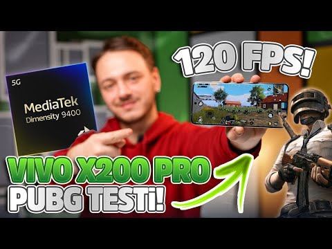 vivo X200 Pro PUBG testi - 120 FPS oyun deneyimi!